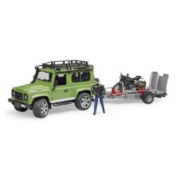 Vehicul off-road Land Rover cu motocicleta Ducati, cod 42279