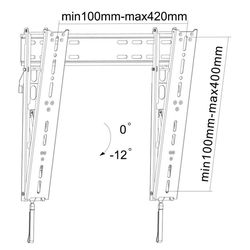Wall Mount Reflecta SLIM 42-4040T