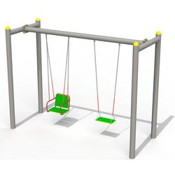 купить Качели Copfer PTP52-2 Двойные качели со стульями (PTP019-02-PTP019-03) в Кишинёве 