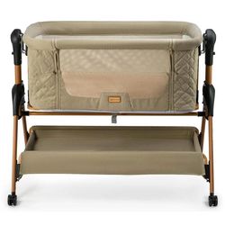 cumpără Leagăn Onino B15 Patut co-sleeper Nest.me Misty Taupe în Chișinău 