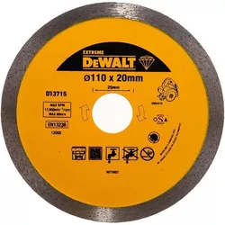 купить Набор головок, бит, насадок DeWalt DT3715 disc diamantat taiere teracota 110 mm x 20mm в Кишинёве 