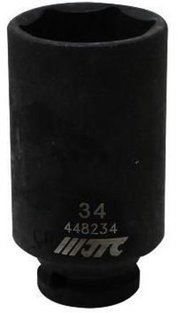 cumpără Set de tubulare, bite, duze JTC JTC-448234 головка торцевая ударная глубокая 1/2" 34мм în Chișinău 
