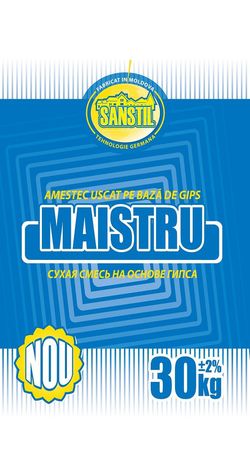Штукатурка (гипсовая смесь) MAISTRU