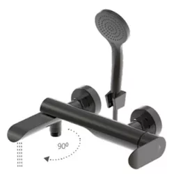 купить Смеситель для ванны Rubineta ULTRA-10/K (SW) (GRAPHITE) в Кишинёве 