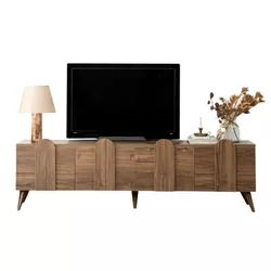 cumpără Comodă TV Trendy Linie noua, Nuc v2 în Chișinău 