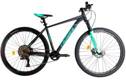 cumpără Bicicletă Crosser 075-C 29" 17 1*12 LTWOO Logan Brake Grey/Green în Chișinău 