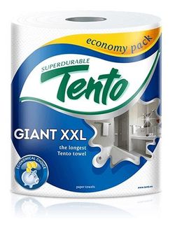 Полотенца бумажные TENTO XXL 2 слоя 75м