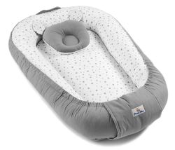 cumpără Cocon pentru bebelusi PernaMea Babynest Stele Gri (PM.100927/6) în Chișinău 