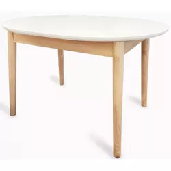 cumpără Masă Deco TB-07 Beige+Wood Leg în Chișinău 