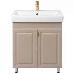 купить Шкаф под умывальник Mashtab 12676 Marbela (CL) cu 2 uși 600x420x850 Alb в Кишинёве 