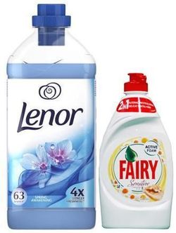 cumpără Balsam de rufe LENOR 4354/3634 LENOR SPR 1.9L+FAIRY CH450ML în Chișinău