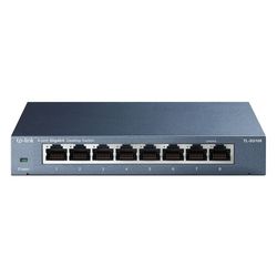.8-port 10/100/1000Mbps Switch TP-LINK "TL-SG108", steel case
