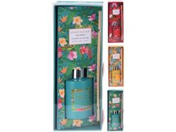 Aromatizator 80ml +6 baghete din trestie (flori tropicale), 3 mirosuri