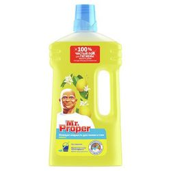 Средство моющее Mr.Proper для уборки пола и стен Lemon 1л