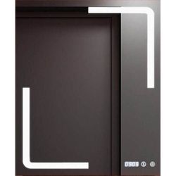 купить Зеркало для ванной Bayro Edge 700x800 LED touch, подогрев, часы, термометр в Кишинёве 