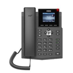 Fanvil X3SP v2 Black, VoIP phone, Colour Display, POE support