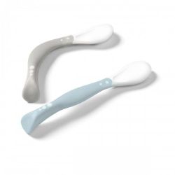 Ложки эластичные Babyono Dusty Blue 2 шт