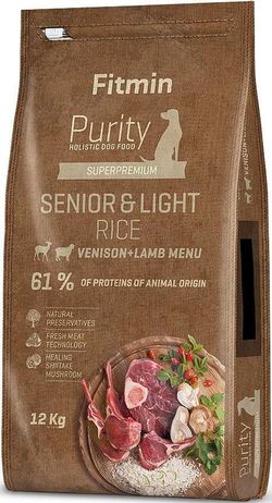 cumpără Hrană pentru animale de companie Fitmin Dog Purity Rice Senior&Light Venison&Lamb 12 kg în Chișinău 