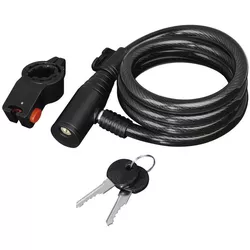 cumpără Accesoriu pentru bicicletă Hama 178110 Bicycle Spiral Cable Lock, 120 cm în Chișinău 