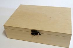 Деревянная коробка 7,5х19х27 см