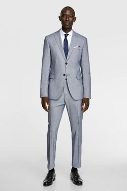 Брюки ZARA Синий/белый zara 1564/321/060