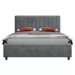 купить Кровать Relaxe Home 024045 Monaco (180x200), London 15, Grey в Кишинёве 