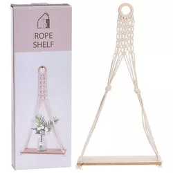 купить Полка декоративная H&S 42555 suspendabil 30x10x60cm, natural в Кишинёве 