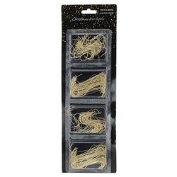 cumpără Decor de Crăciun și Anul Nou Promstore 49196 Набор крючков для елочных украшений 150штx7cm, золотой în Chișinău 