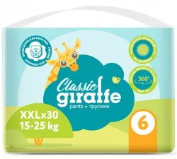 Трусики Lovular Giraffe XXL (15-25 кг), 30 шт.
