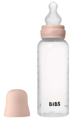 купить Поильник BIBS 50171244 Biberon din plastic anticolici Blush cu tetina din silicon 3+ luni, 270 ml в Кишинёве 