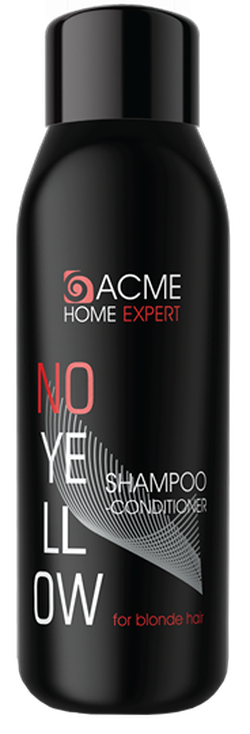Șampon-conditioner pentru neutralizarea nuanței galbene, ACME Home Expert No-Yellow, 500 ml.