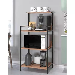 cumpără Etajeră Bofigo Bucatarie, 3 nivele, 63x47x129 cm, Stejar (28-01-02) în Chișinău 