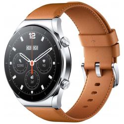 купить Смарт часы Xiaomi Watch S1 GL Silver Leather в Кишинёве 
