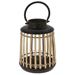 cumpără Lumânare Promstore 44736 Felinar din bambus 24x18cm în Chișinău 