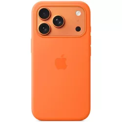 купить Чехол для смартфона Apple iPhone 17 Pro Silicone Case with MagSafe – Orange MGFE4ZM/A в Кишинёве 