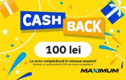cumpără Certificat - cadou Maximum CashBack 100 în Chișinău