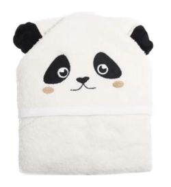 купить Аксессуар для купания PernaMea Prosop de baie 90x90cm broderie Panda в Кишинёве 