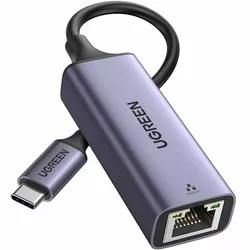 cumpără Adaptor IT Ugreen 50737 Adapter Type-C 3.1 to RJ45 Gigabit Ethernet Thunderbolt 3 CM199, Space Gray în Chișinău 