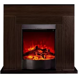 купить Камин электрический ArtFlame Agnes & Corsica, 850x950x300 mm, Wenge в Кишинёве 