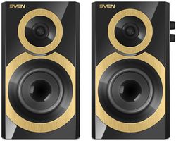 купить Колонки мультимедийные для ПК Sven SPS-619 Gold/Black в Кишинёве 