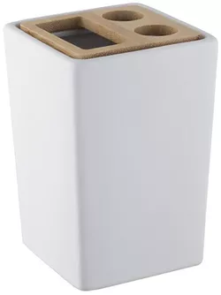 купить Стакан для зубных щёток Bisk 06578 Suport periute de dinti PURE в Кишинёве 