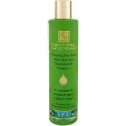 Tonic de curățare pentru față cu Aloe vera, mușețel și vitamina A Health & Beauty 250 ml