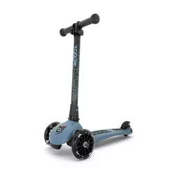 cumpără Trotinetă Scoot&Ride 96347 Highway Kick 3 Led Steel în Chișinău 