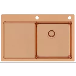 cumpără Chiuvetă bucătărie Helika-AquaSanita TERRA101N-R-C NANO în Chișinău 