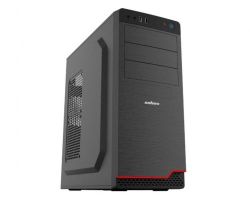 Case ATX 500W Sohoo 5916BG, 2xUSB2.0, Black-Grey, ATX-500W-12cm