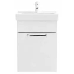 купить Шкаф под умывальник Mashtab 11987 Agat cu 1 usa 50cm Alb в Кишинёве 