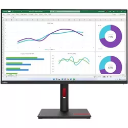 купить Монитор Lenovo T32h-30 QHD Black (63D3GAT1EU) в Кишинёве 