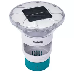 cumpără Accesoriu pentru piscină Bestway 58943BW Dozator plutitor cu LED pentru tablete, pe bază de energie solară SolarGlow, 7.6cm în Chișinău 