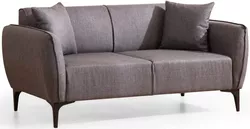 купить Диван Trendy Belissimo Gri inchis (2 locuri) в Кишинёве 