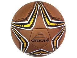 Мяч футбольный кожаный "Профи" 21cm, 430g